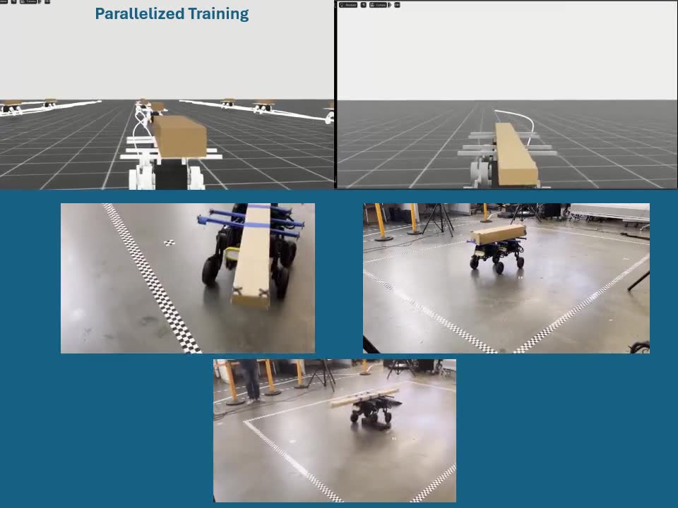 Coordinated Payload Transport with Biped-Wheeled Robots