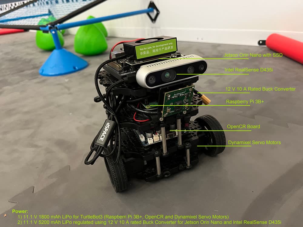 Hardware setup for running Isaac ROS Nvblox with TurtleBot3